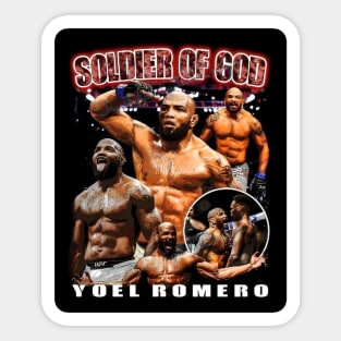 Yoel 'Soldier of God' Romero Sticker